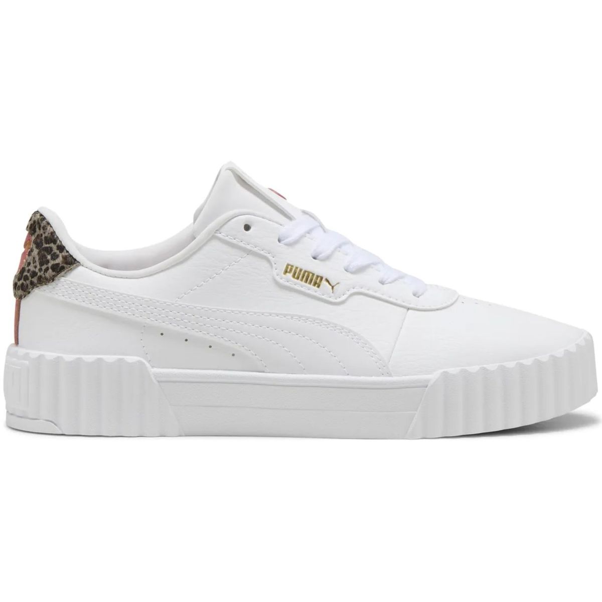 PUMA - Zapatilla Puma Carina 3.0 Animal Flair 402642 01 Blanco para Mujer