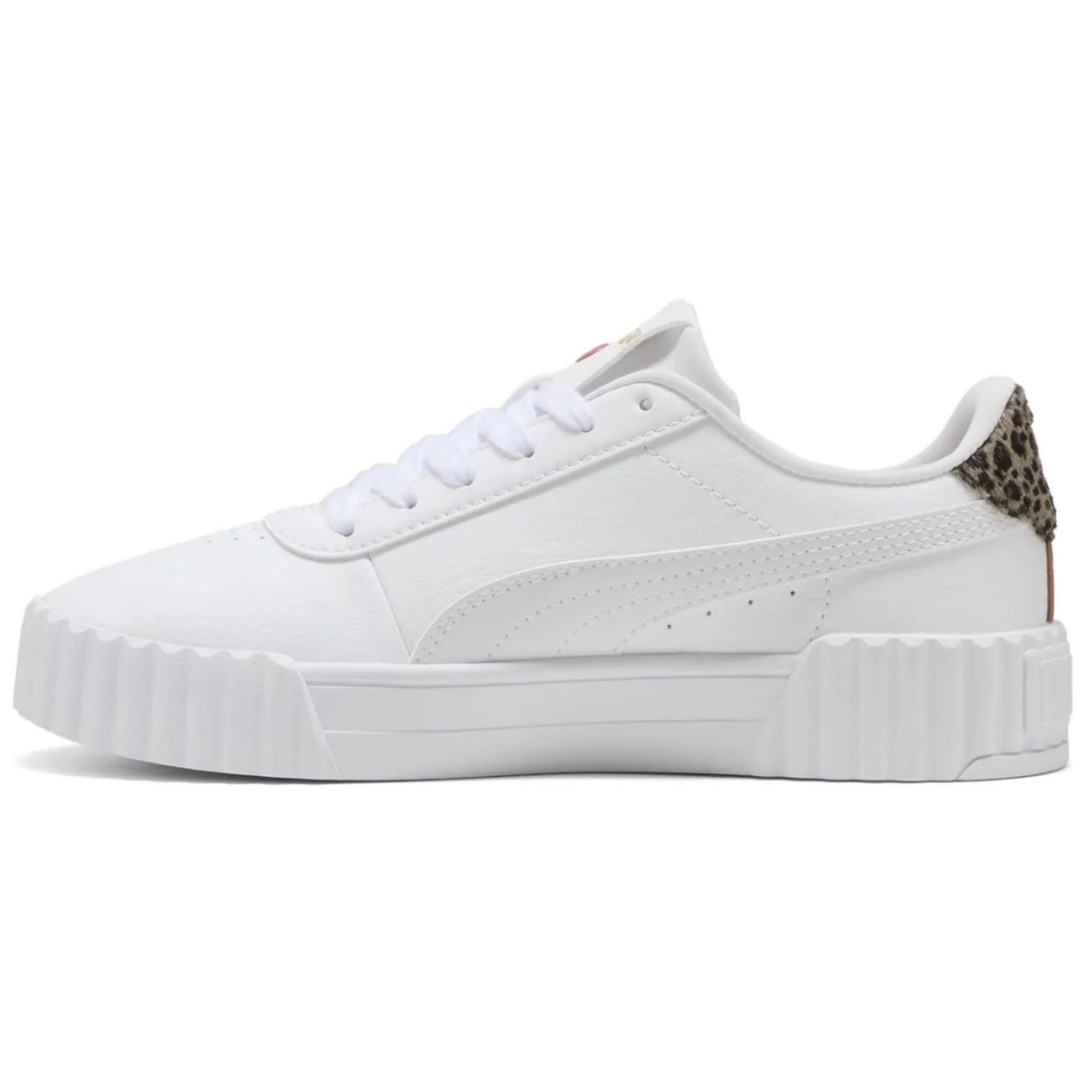 PUMA - Zapatilla Puma Carina 3.0 Animal Flair 402642 01 Blanco para Mujer