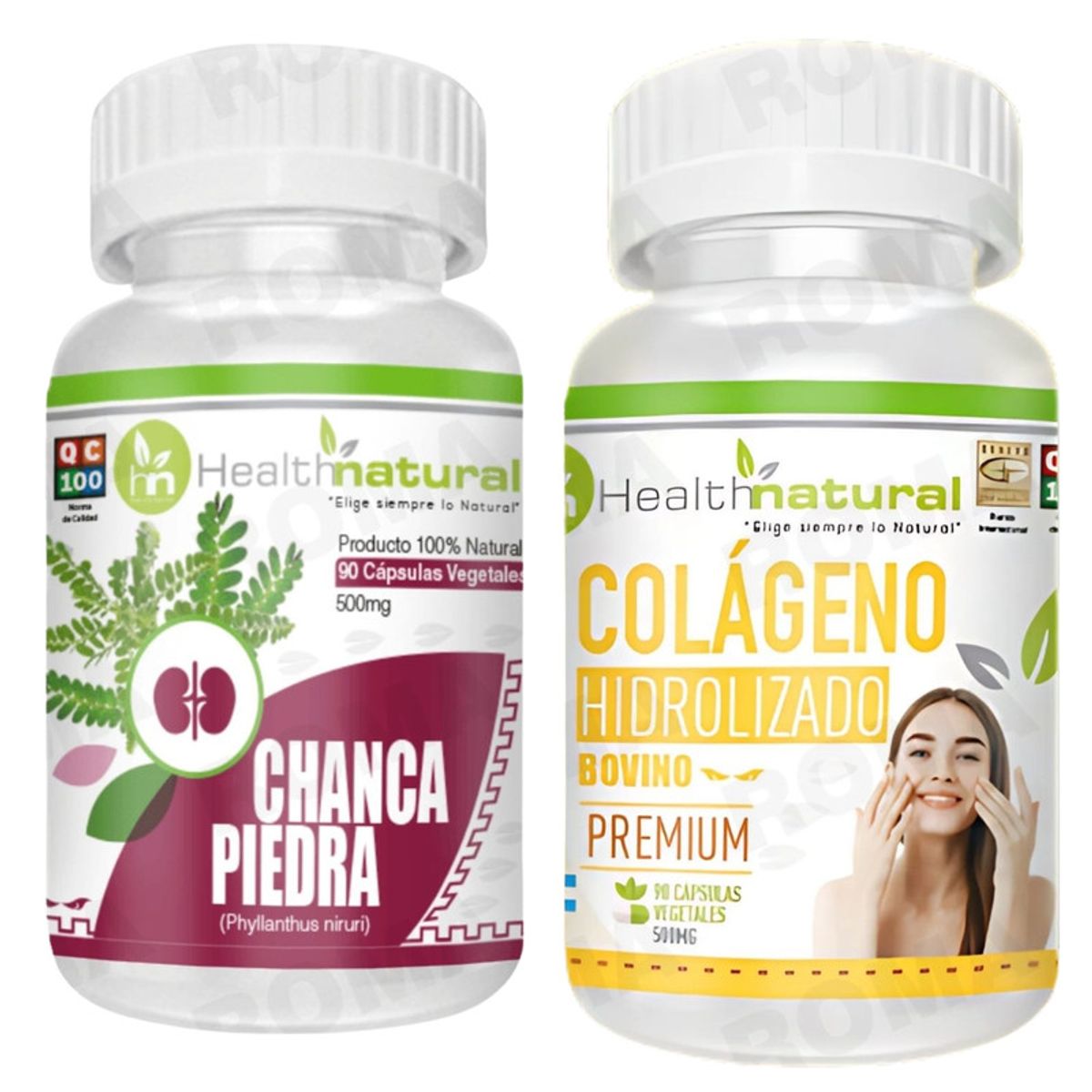 HEALTHNATURAL - CHANCA PIEDRA HEALTHNATURAL + COLÁGENO HIDROLIZADO HEALTHNATURAL 500MG
