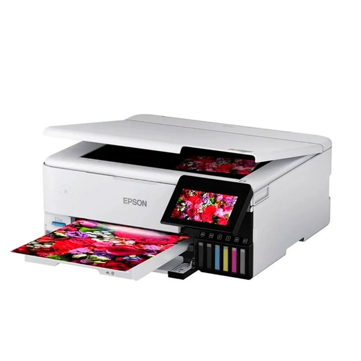 EPSON - Impresora Epson ET-8500 Impresión DVD Touch 43 WiFi RJ45 White