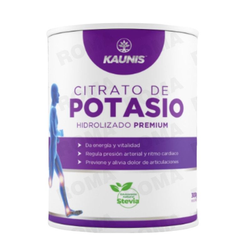 GENERICO - CITRATO DE POTASIO HIDROLIZADO PREMIUM 300G KAUNIS