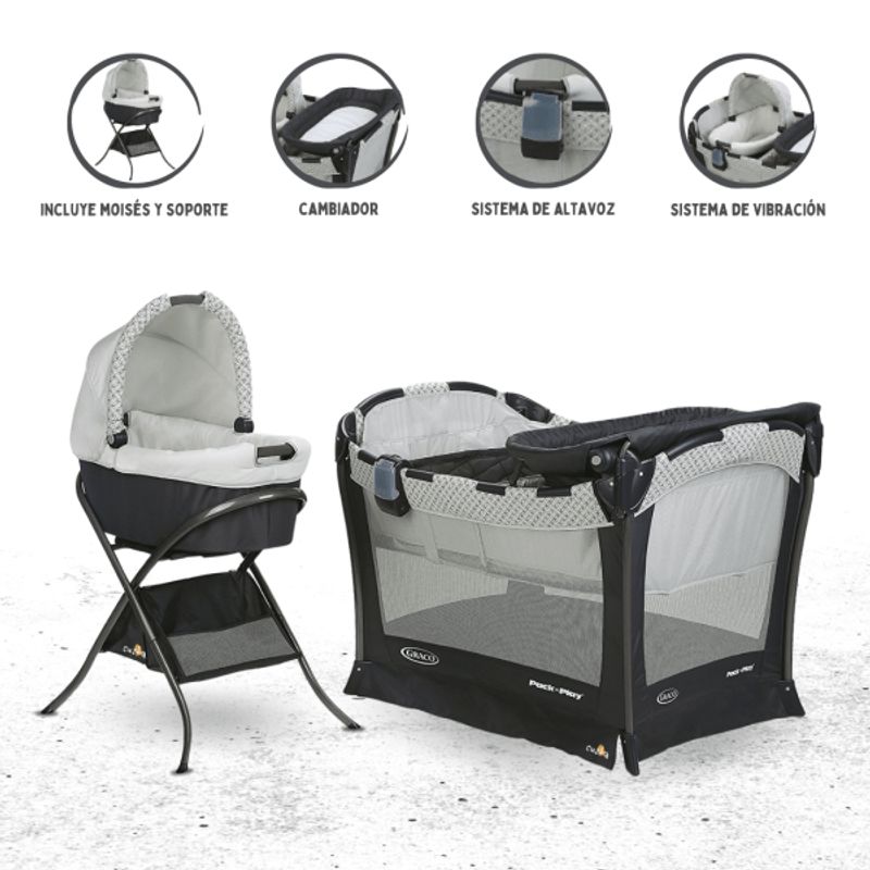 GRACO - Cuna Corral GRACO Pack and Play «2 NIGTH MCKINLEY » White