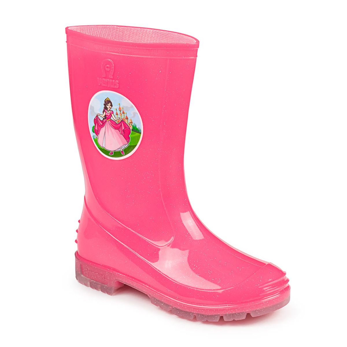 VENUS - BOTA INFANTIL CON STICKER ANABELLE FUCSIA