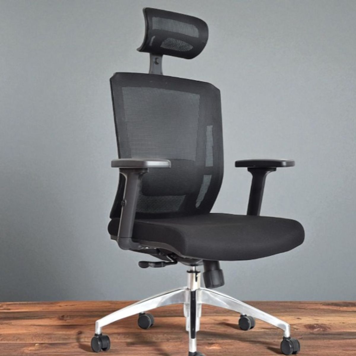 GENERICO - SILLA DE OFICINA DELPHI PRO NEGRO ERGONÓMICA