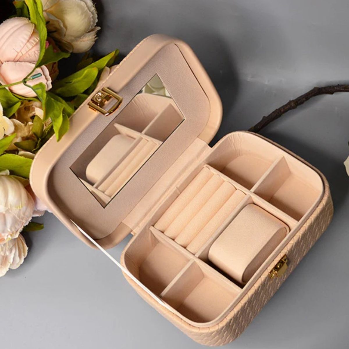 PIA COPELLO STORE - Joyero Rectangular con Seis Divisiones