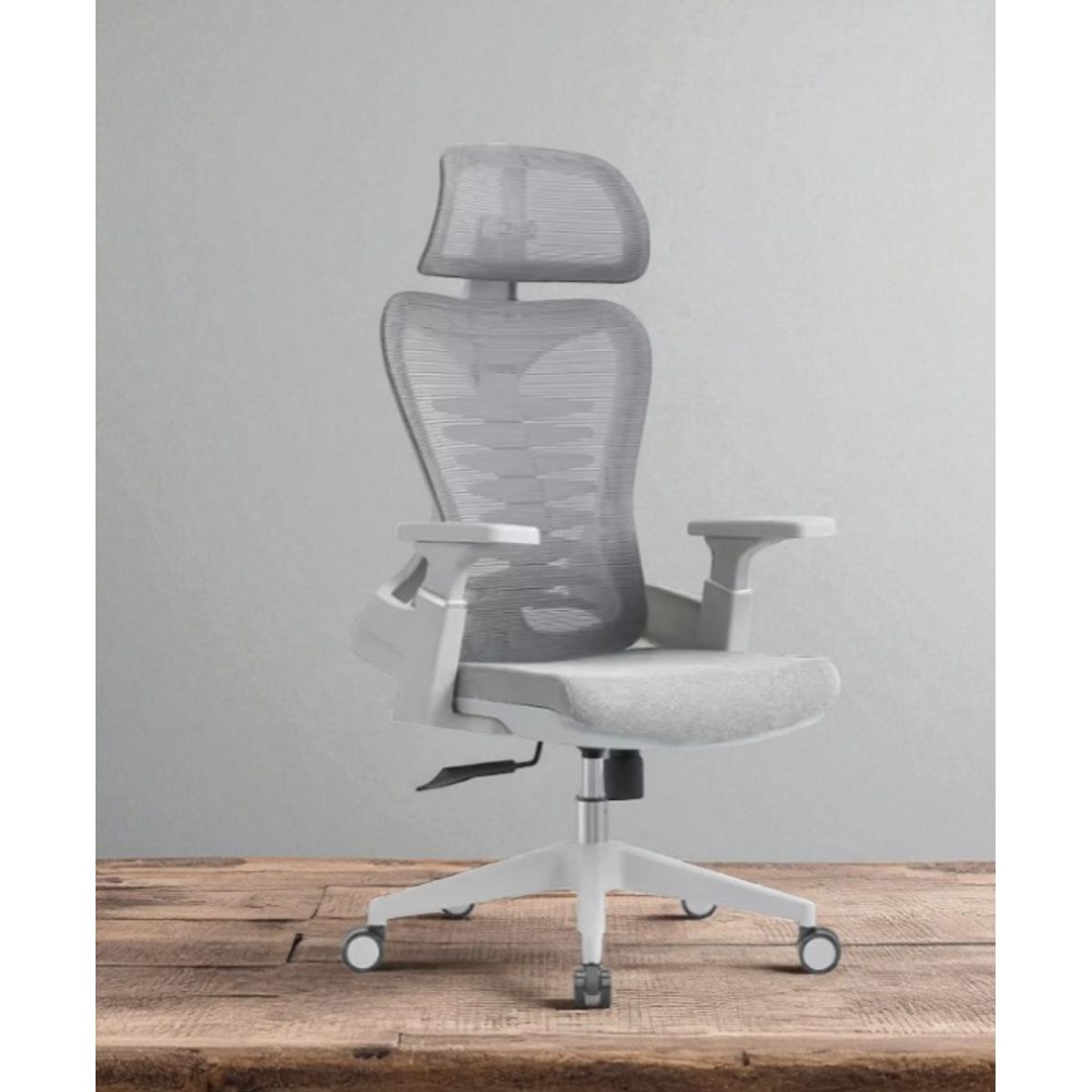 GENERICO - SILLA DE OFICINA ALBANIA PRO GRIS ERGONÓMICA