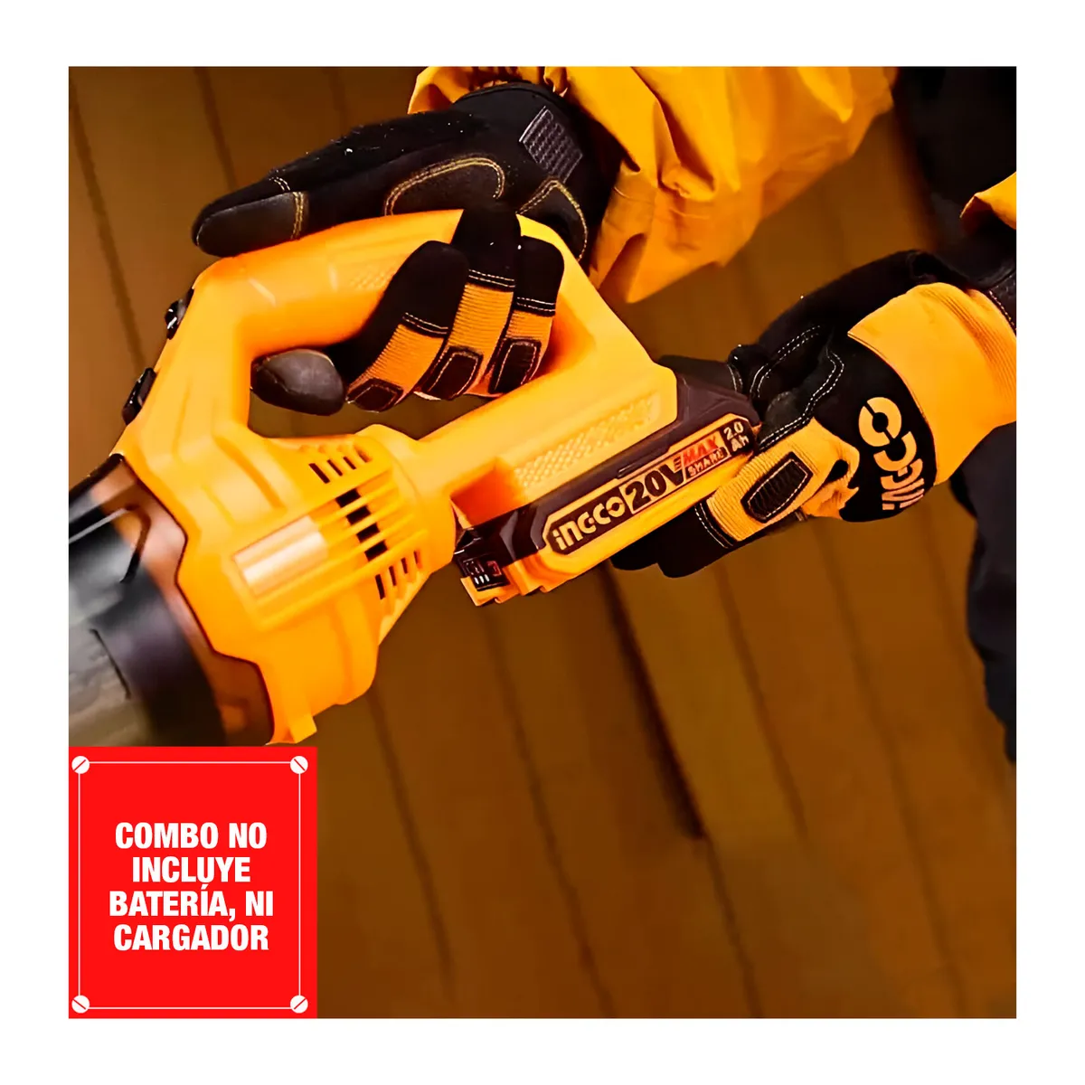INGCO TOOLS - Aspiradora Inalámbrica Mano 20v Total Batería Portátil Ingco
