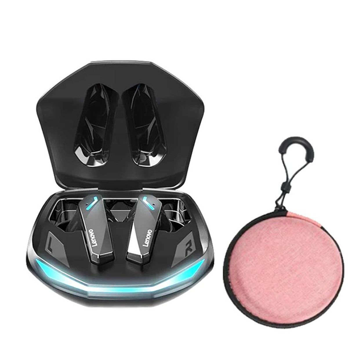 LENOVO - Lenovo GM2 PRO Auriculares Bluetooth inalámbricos y Bolsa