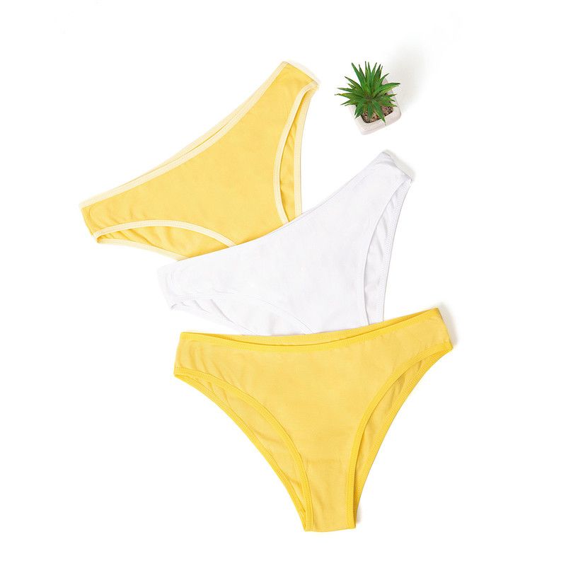 PIONIER - Trusas Tripack Jersey Full Lycra Mujer Mia Pionier