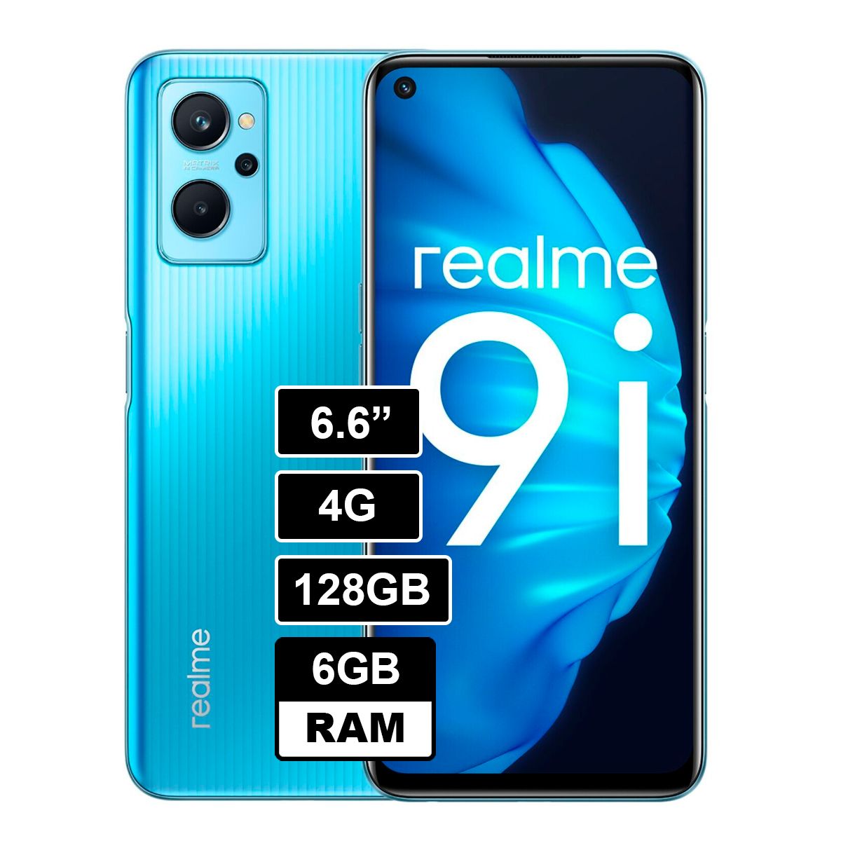 REALME - REALME 9i 4G 128GB 6GB - AZUL