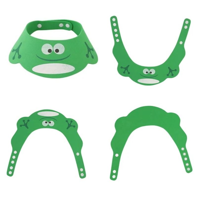 GENERICO - Gorro protector baño para ducha bebé -VERDE