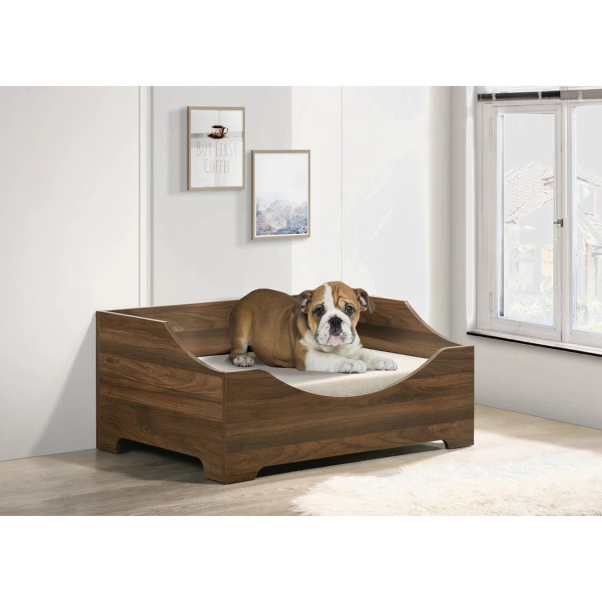 R&R MUEBLES - Mueble para Mascotas Arkha Marrón R&R MUEBLES