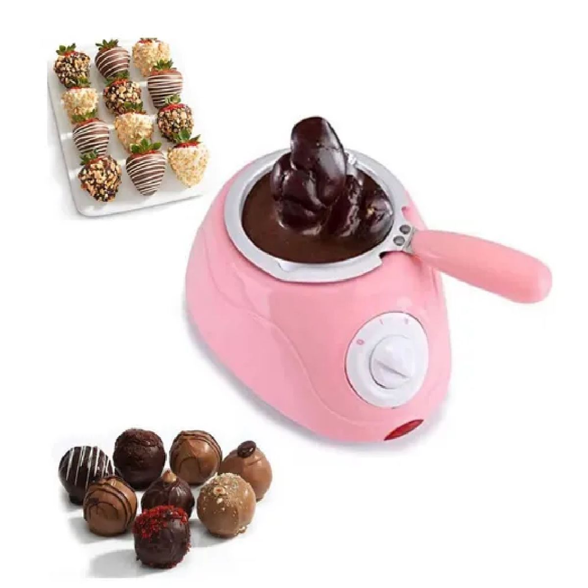 GENERICO - Maquina Para Derretir Chocolate Fondue Eléctrica Chocolatera