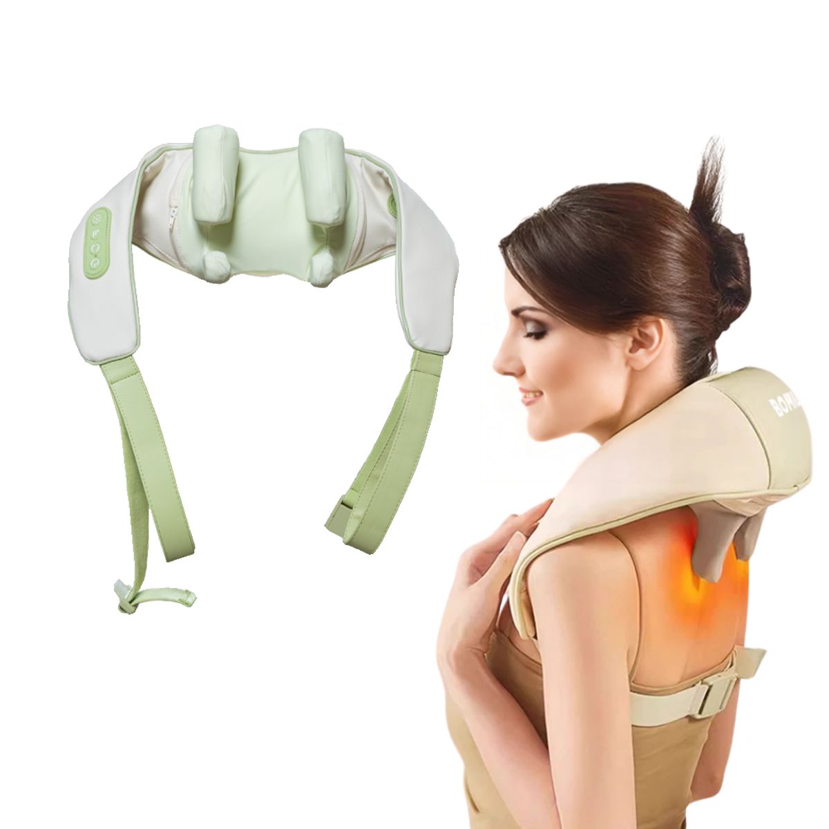 BOMIDI - Masajeador de Cuello y Hombros Bomidi MP2 Lite Calor Infrarrojo