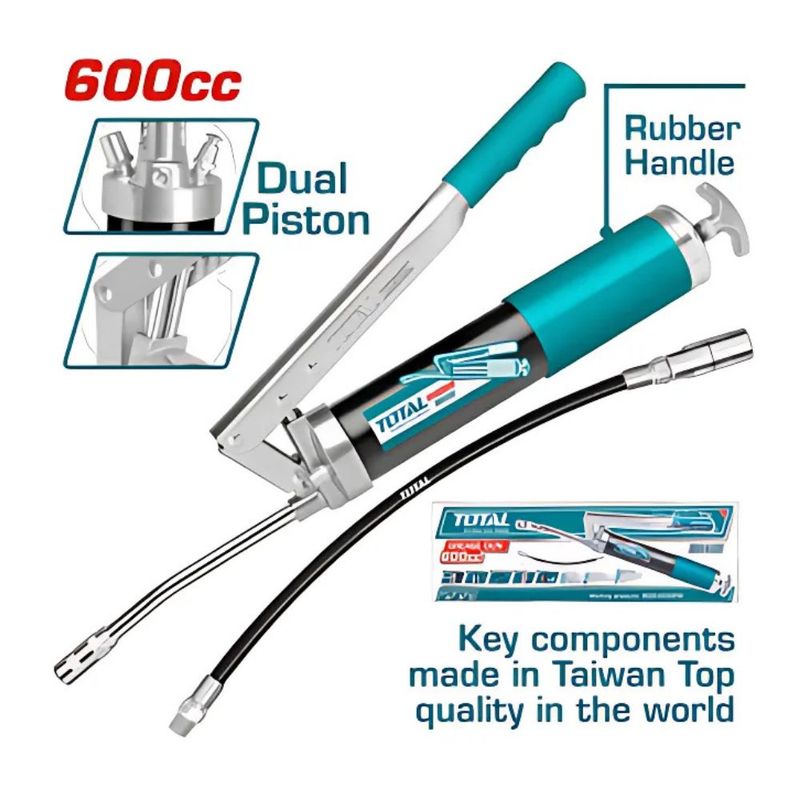 GENERICO - Engrasadora Manual HD 600CC Piston Alto - THT111062