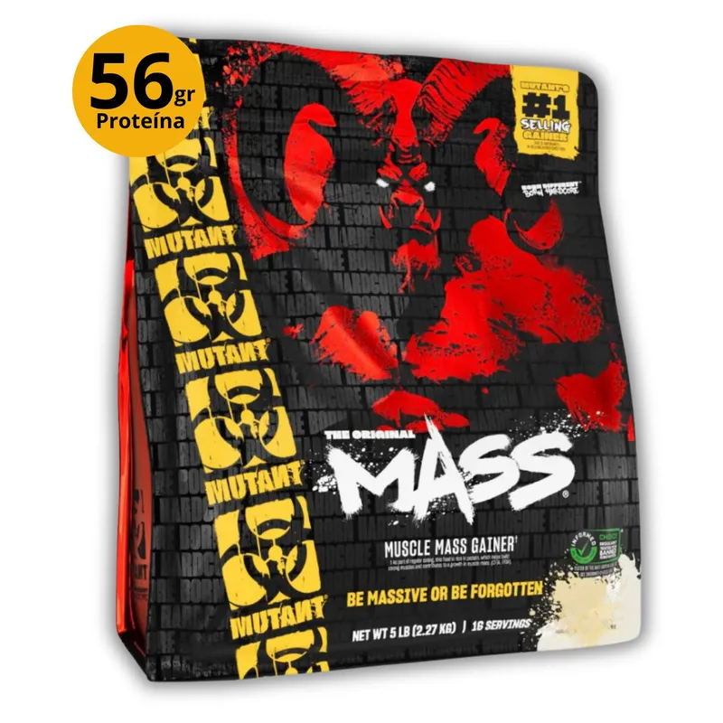 MUTANT - MUTANT MASS DE 5LB VAINILLA - GANADOR MASA