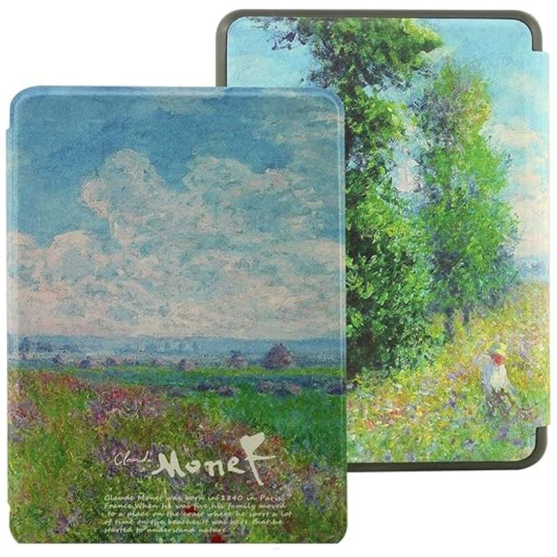 GENERICO - Case Funda para Kindle Paperwhite 12° 2024 C/sujetador Pradera