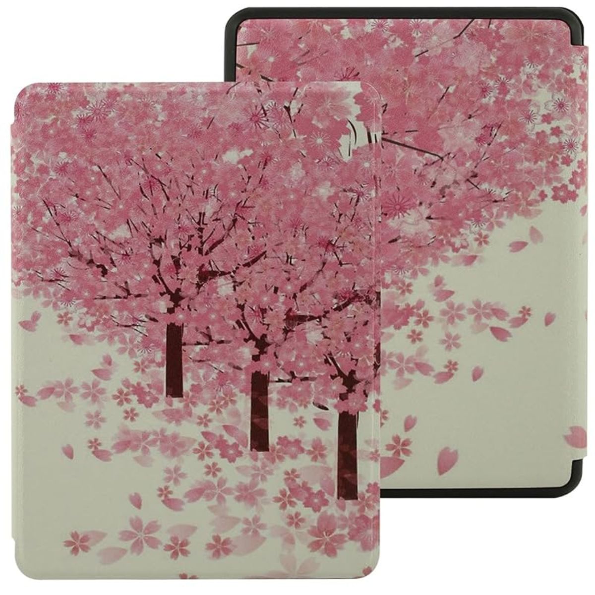 GENERICO - Case Funda para Kindle Paperwhite 12° 2024 C/sujetador Arbol Rosado