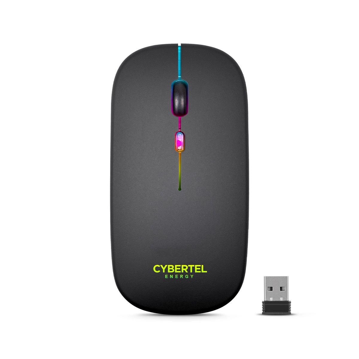 CYBERTEL - Mouse Oficina 3MBT Inalámbrico Recargable Cybertel Energy 3 CYBM703-3M