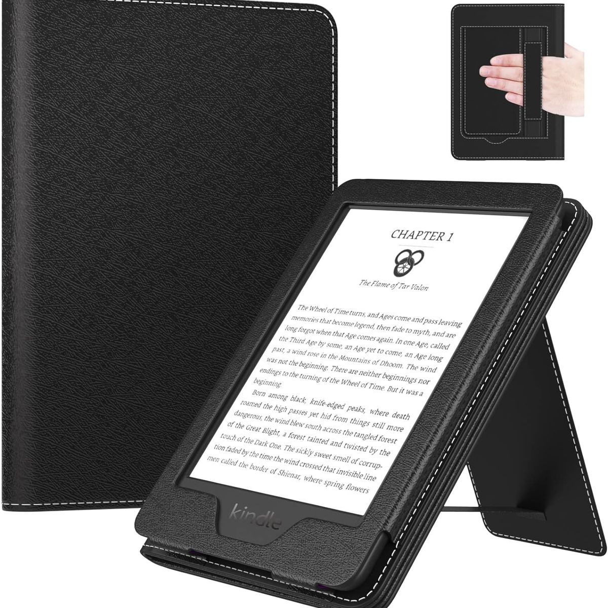 AMAZON - Amazon Kindle 11 gen 2024 -16 Gb de 6 pulg + Funda Soporte - Negro