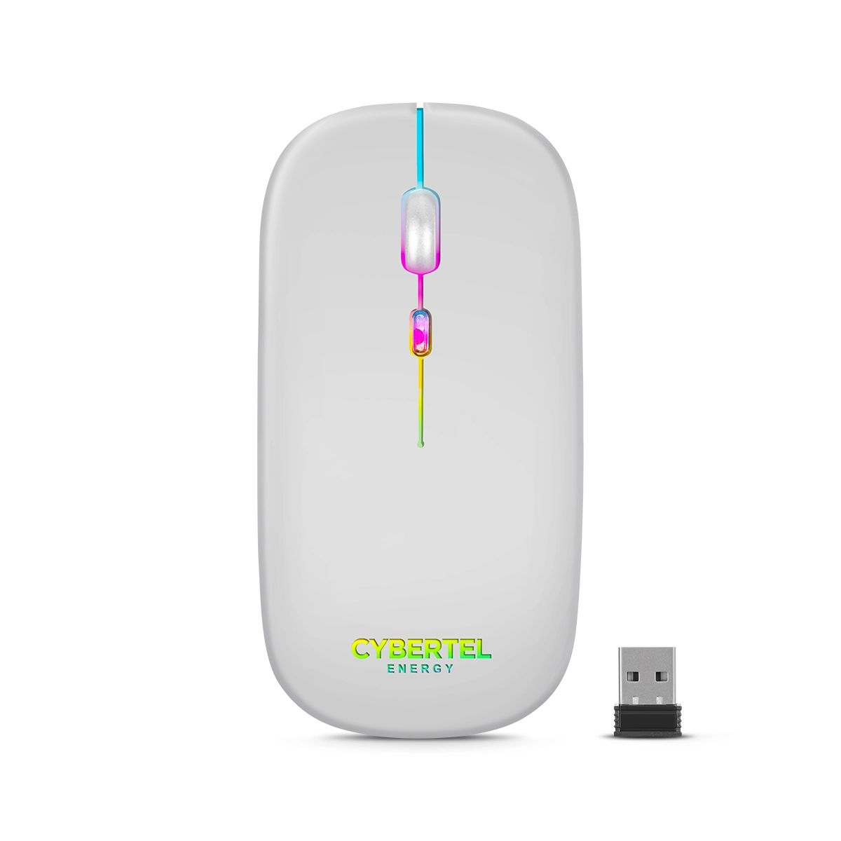CYBERTEL - Mouse Oficina 3MBT Inalámbrico Recargable Cybertel Energy 3 CYBM703-3M