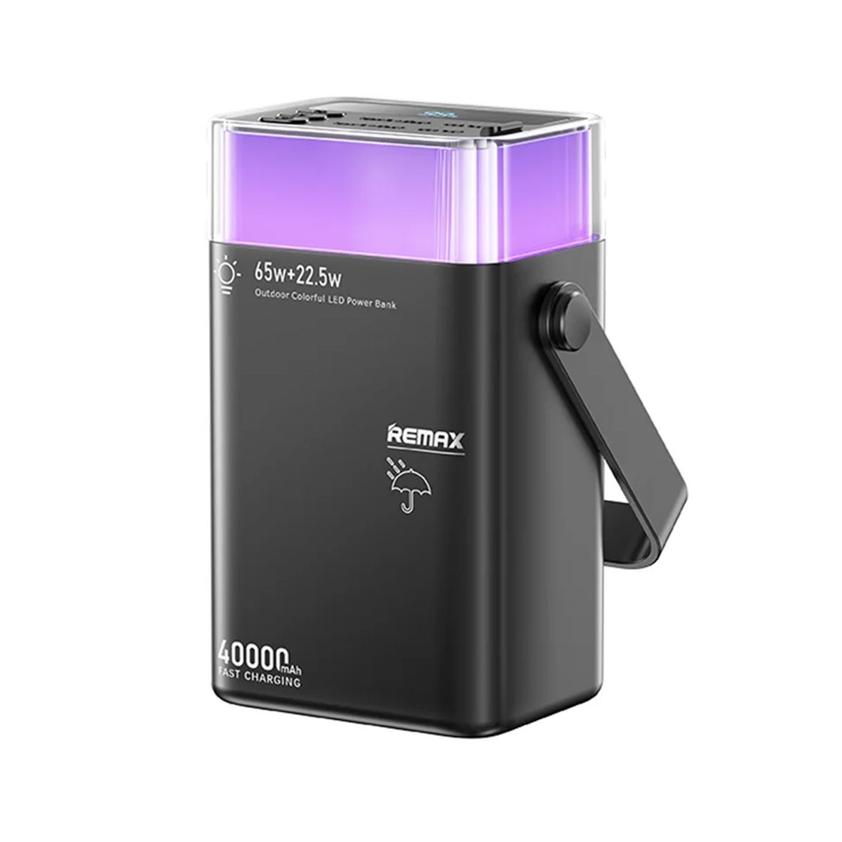 REMAX - Power Bank Remax FP-3 Negro 40000 mAh 65W LED