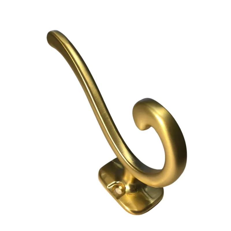 SERRATURE - Perchero dorado de diseño elegante y funcional