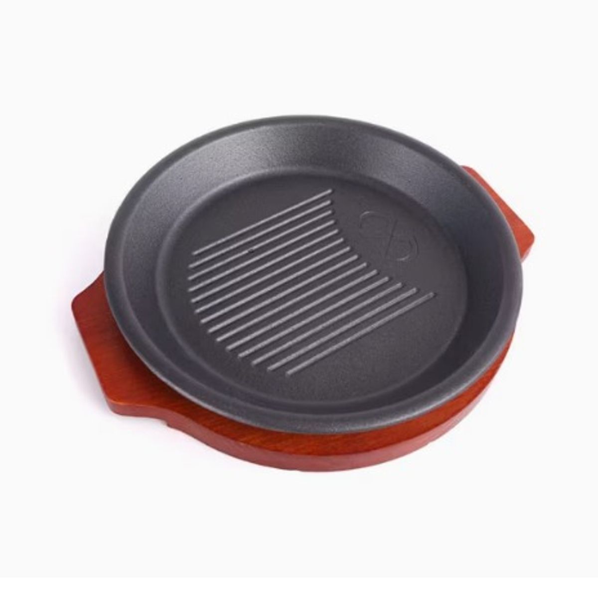 GENERICO - Plato de hierro fundido modelo elegante