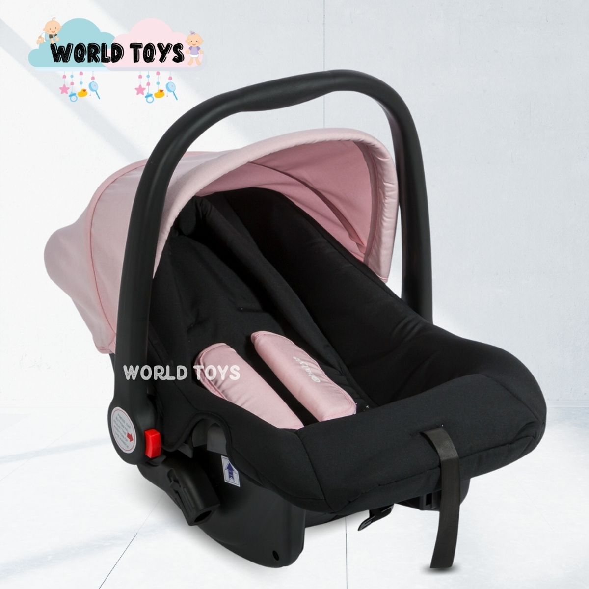 BABY - Coche Maleta Travel System «BRUNEI» Porta bebé Pink