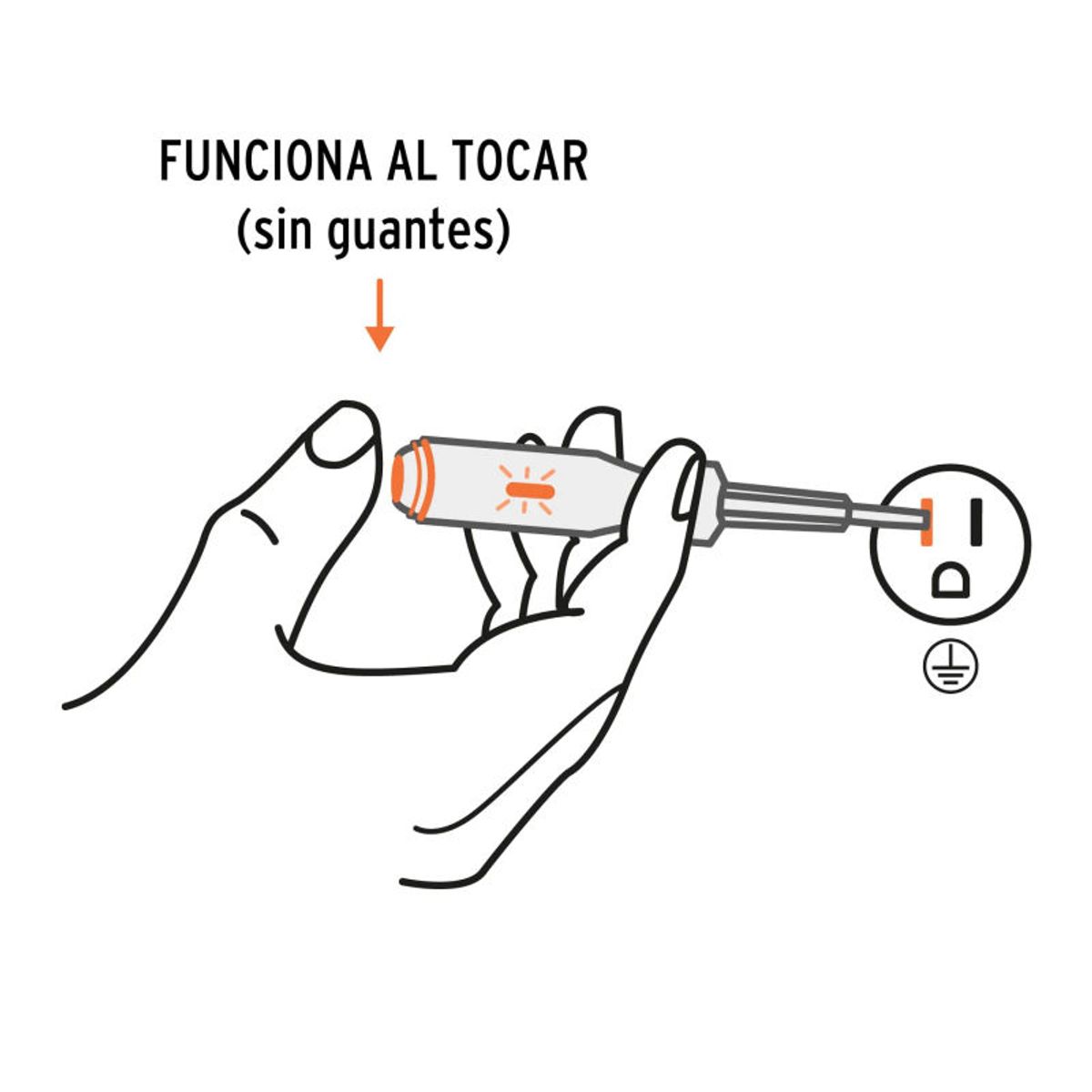 Probador piloto 14 cm de corriente alterna Truper - 13988, marca TRUPER - Foto 2