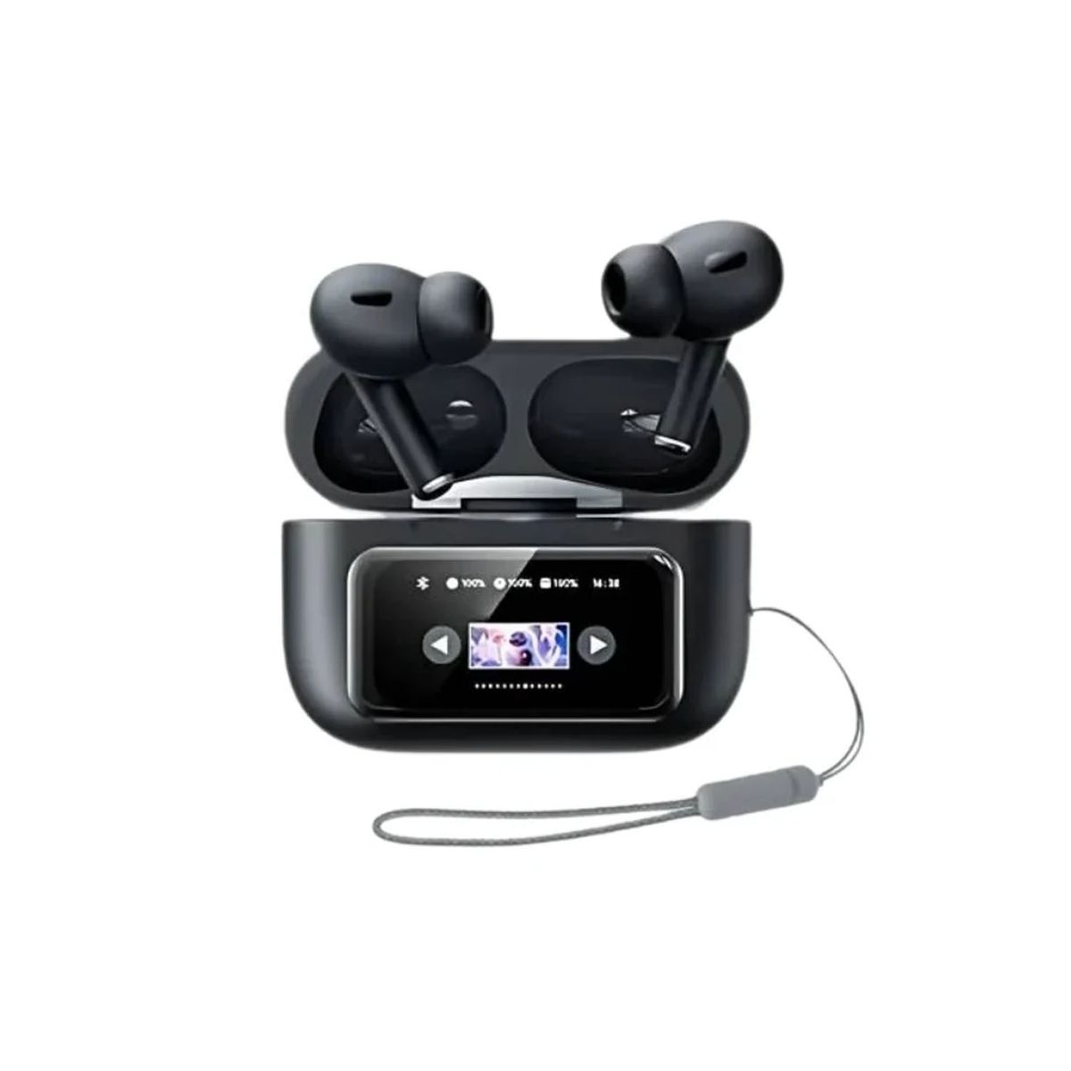 REMAX - Audífonos Remax Cozybuds W30N Negro Bluetooth 5.4 + Pantalla