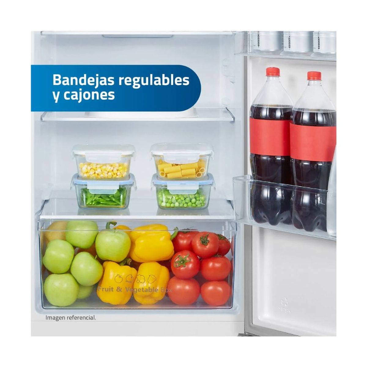 INDURAMA - Refrigeradora Indurama RI 389I No Frost Multi Air Flow 246 L Croma