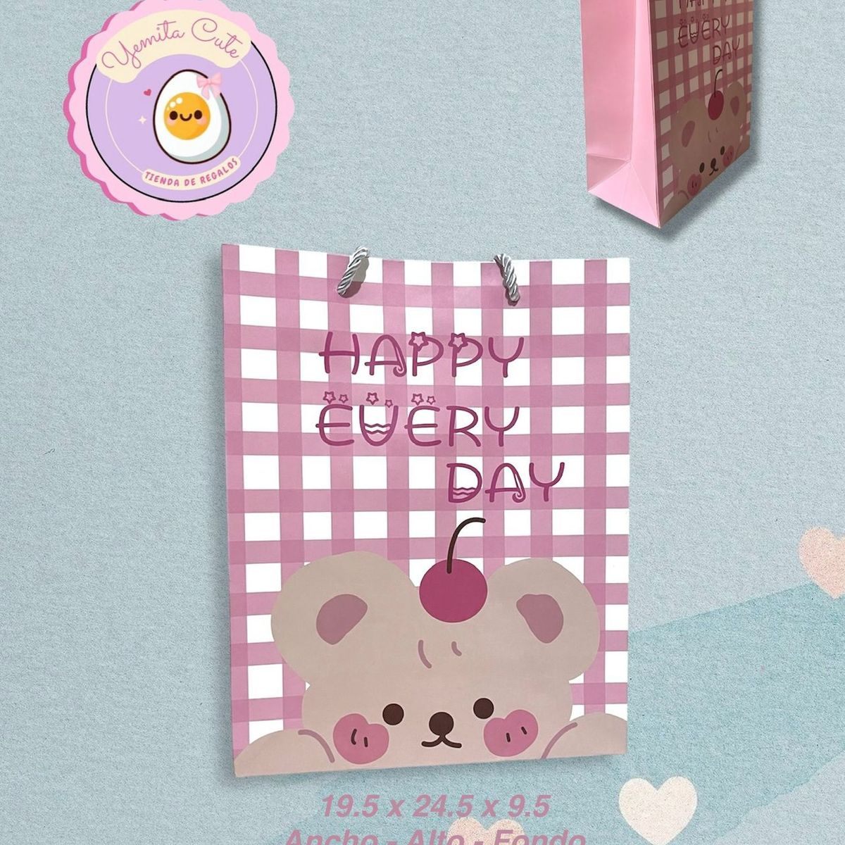 GENERICO - BOLSA DE REGALO KAWAII - PACK DE 6 UNIDADES