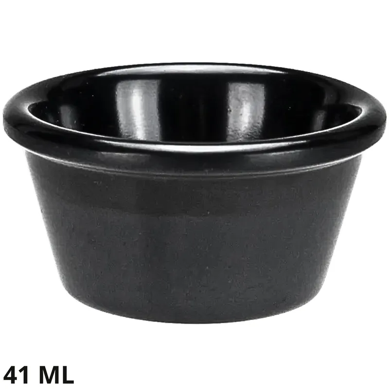 CORONA - Salsera Melam.Negro 41 Cc (1.4 Oz) - Vajillas Corona