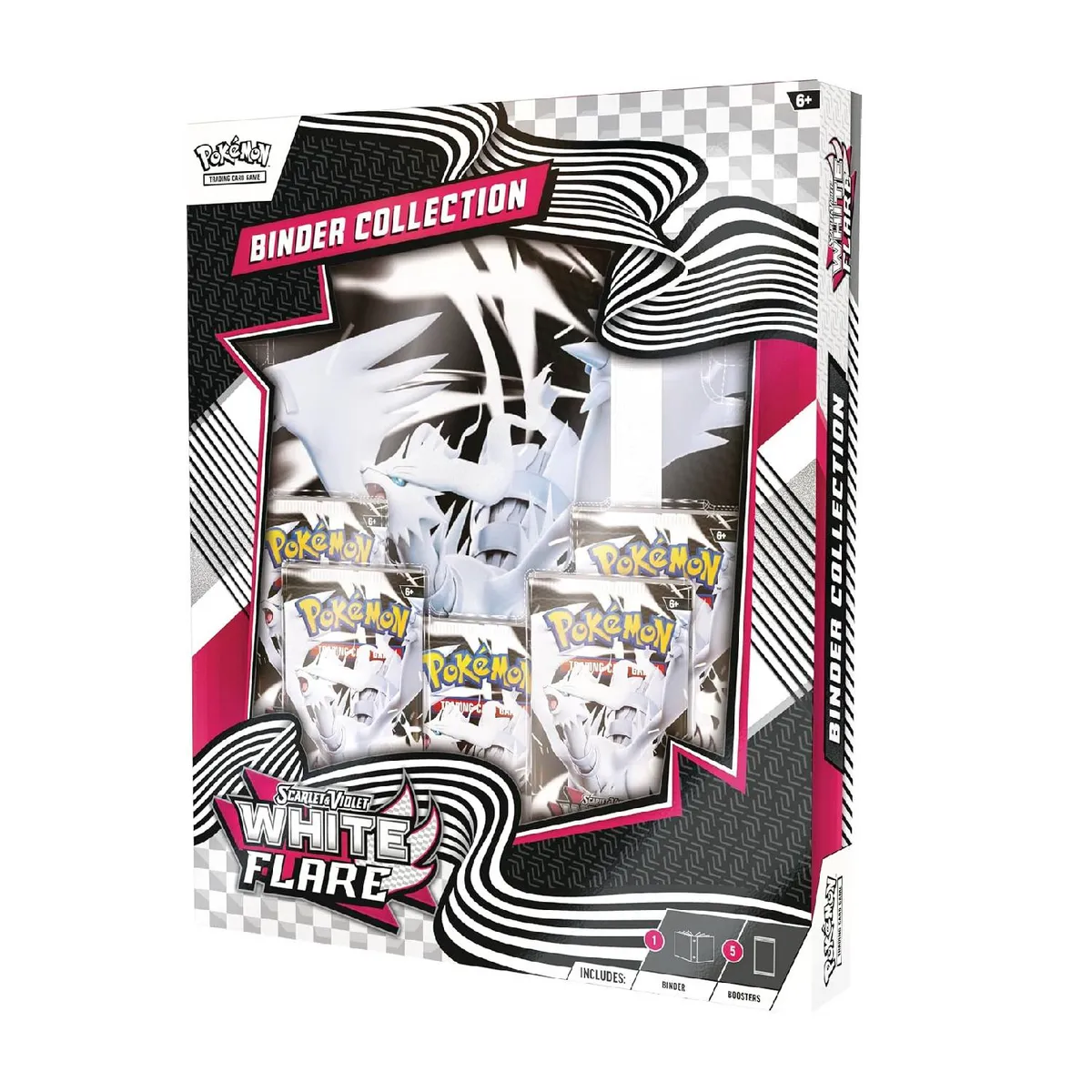 POKEMON - Pokemon TCG White Flare Binder Collection Ingles