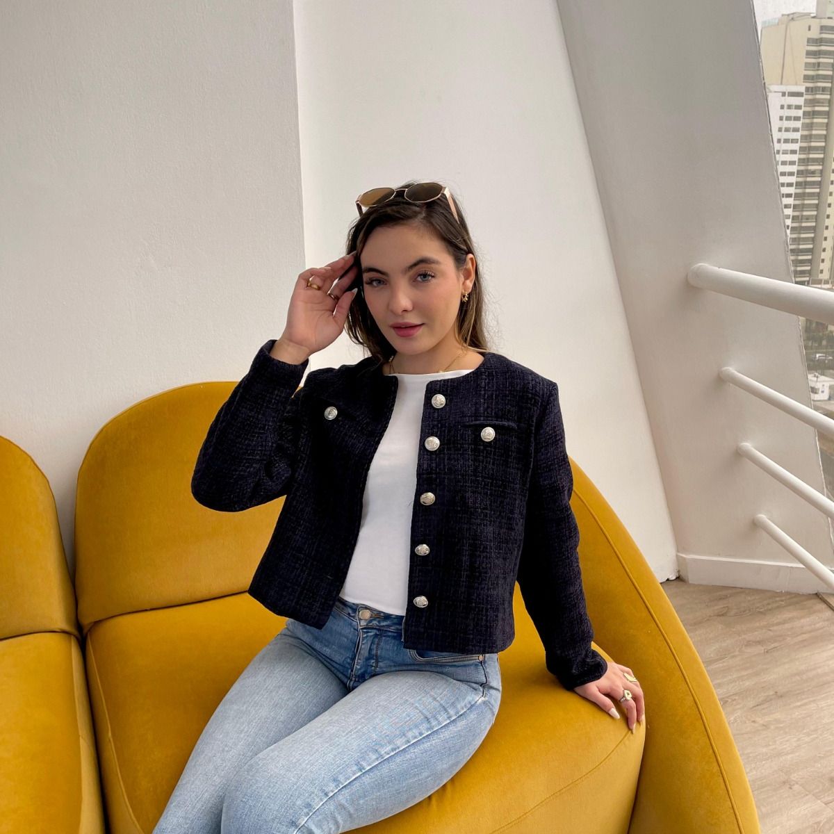 ALLEZ COLLECTION - Camisaco Channel con forro chaqueta casual