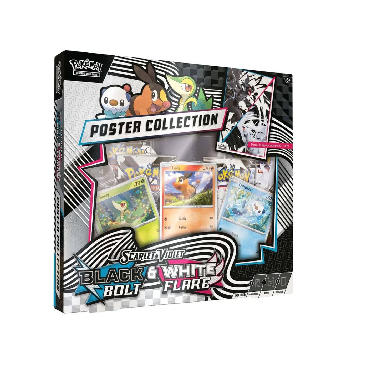 POKEMON - Pokemon TCG Black Bolt & White Poster Collection Ingles