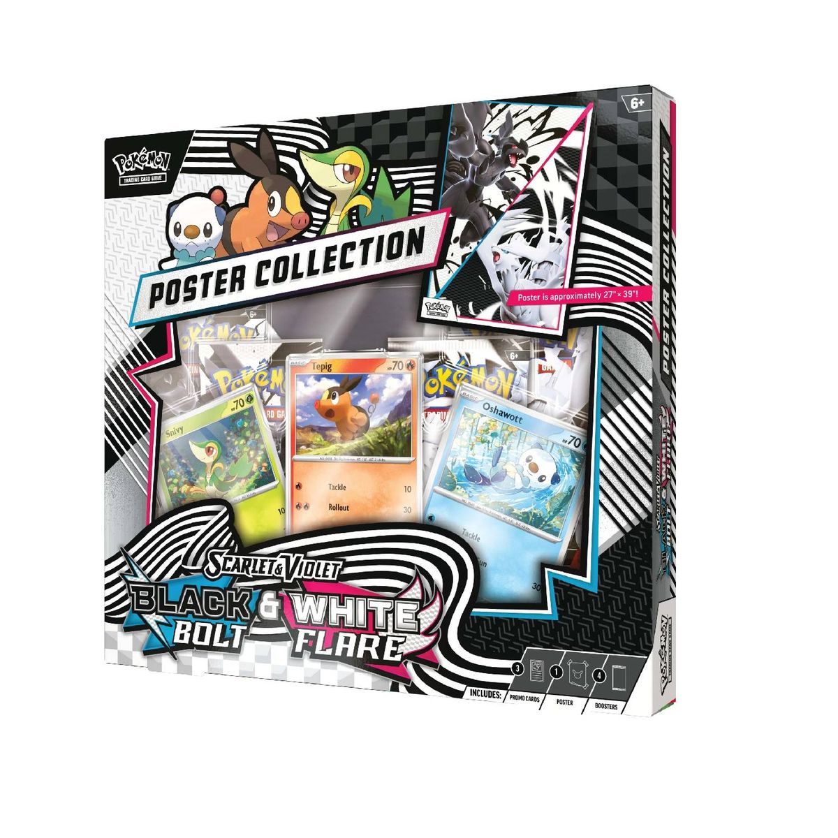 POKEMON - Pokemon TCG Black Bolt & White Poster Collection Ingles