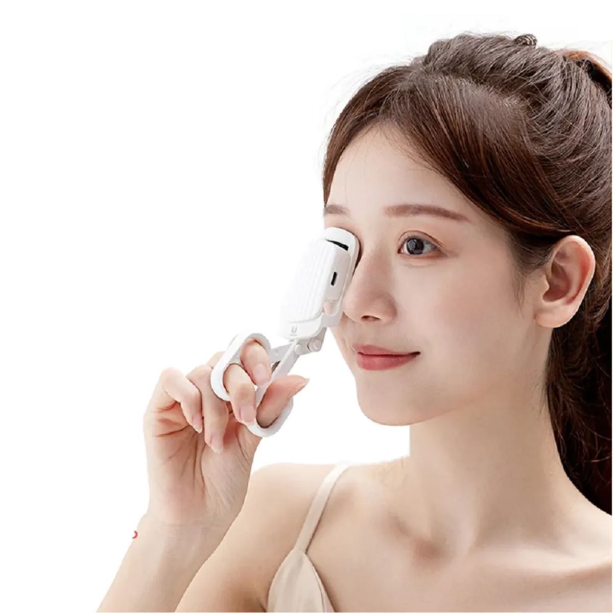 GENERICO - Rizador Termico-Electrico para Pestañas Portatil Recargable