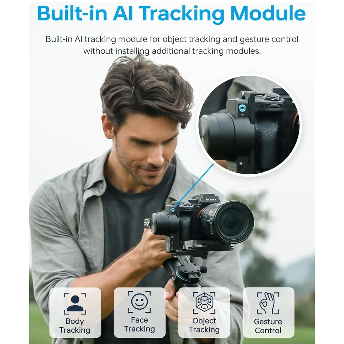 FEIYUTECH - Estabilizador Gimbal Scorp 2 Kit Feiyutech Sony Canon Nikon