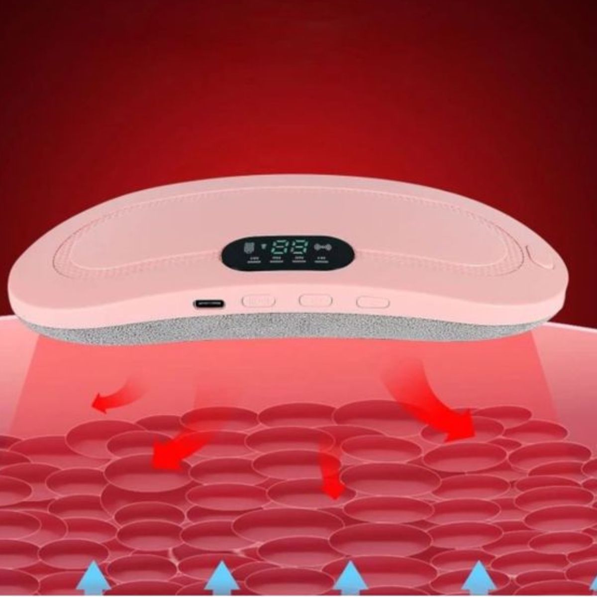 OEM - Cinturón Calentador Térmico Para Cólicos Menstruales