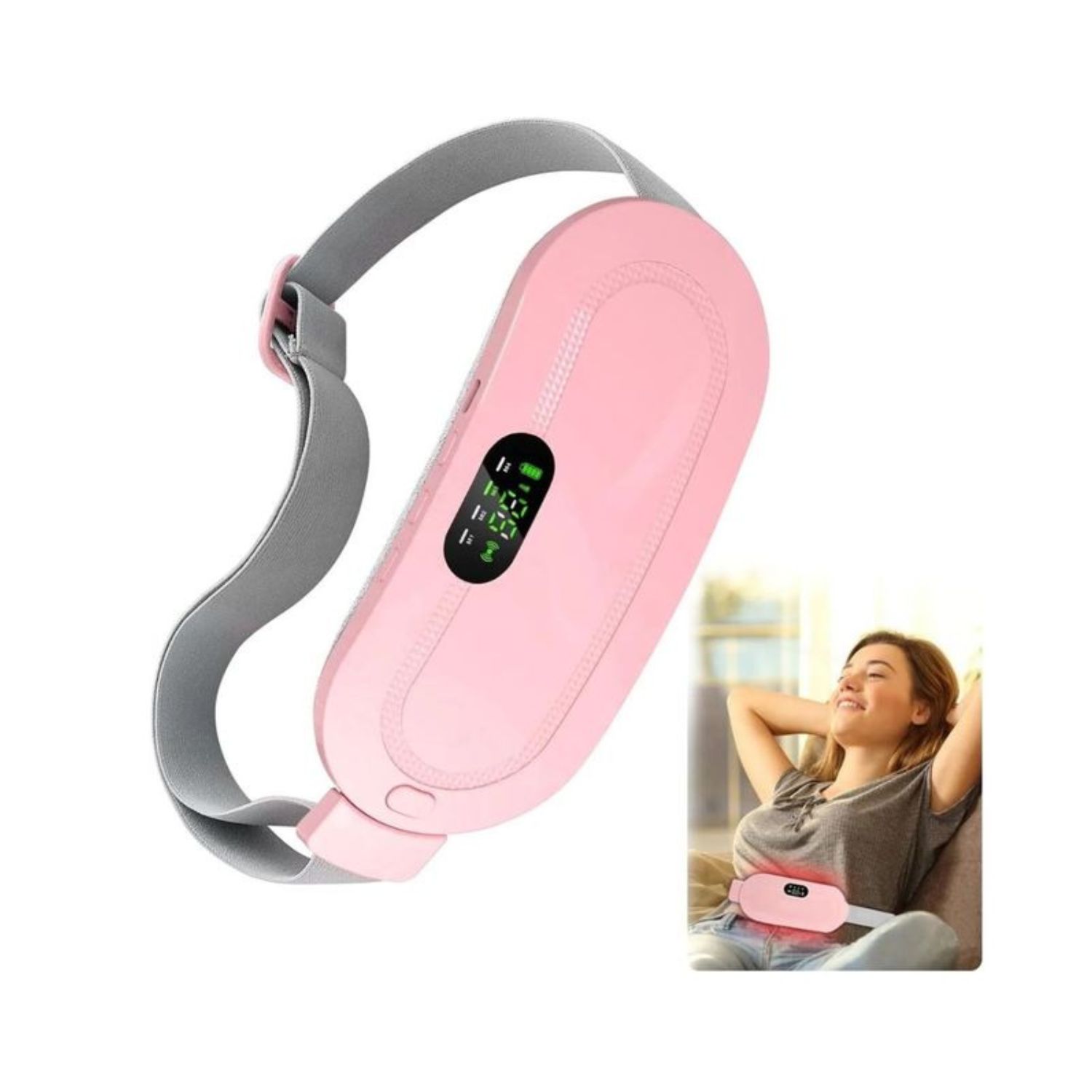 Cintur&oacute;n Masajeador T&eacute;rmico Para C&oacute;licos Menstruales OEM | falabella.com
