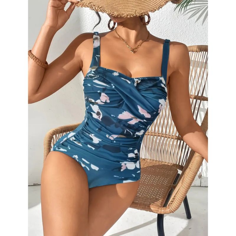 GENERICO - TRAJE DE BAÑO ENTERO CON COPA Y FORRO