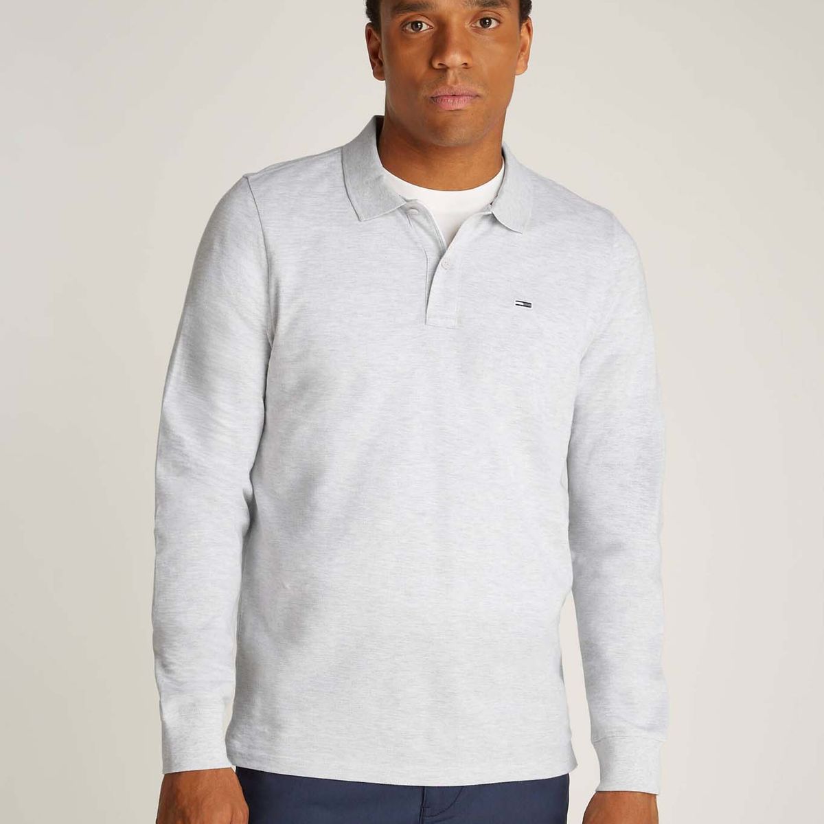 TOMMY HILFIGER - POLO TJM SLIM PLACKET LS POLO