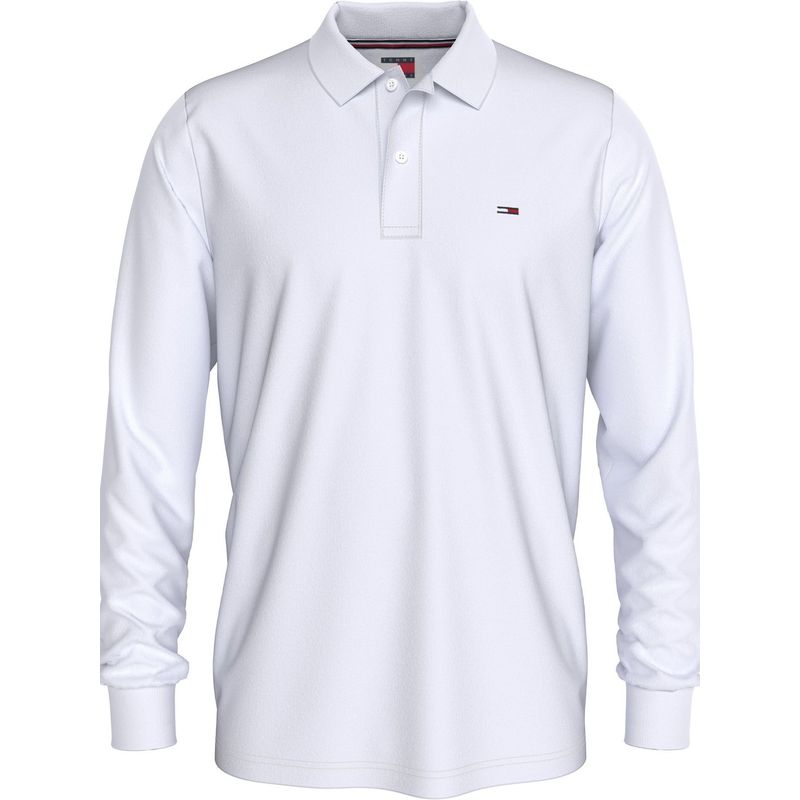 TOMMY HILFIGER - POLO TJM SLIM PLACKET LS POLO