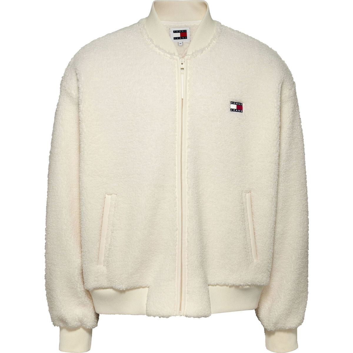 TOMMY HILFIGER - SWEATSHIRT TJM BOXY TEDDY ZIP THRU BOMBER TH