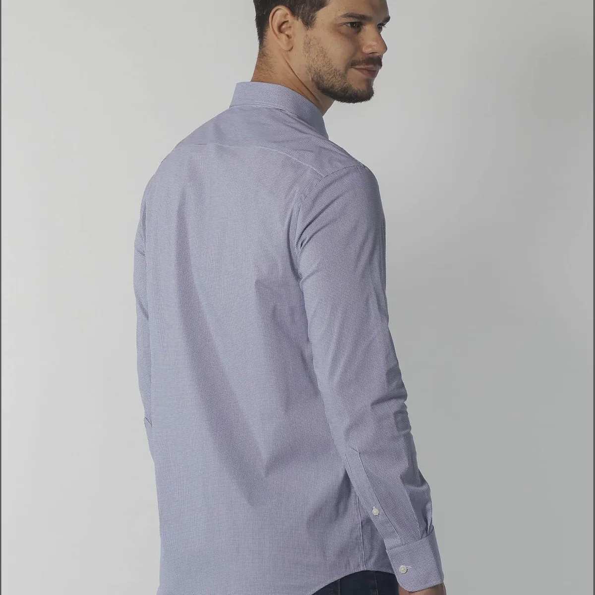 TOMMY HILFIGER - CAMISA VESTIR DRESS SHIRT NAVY