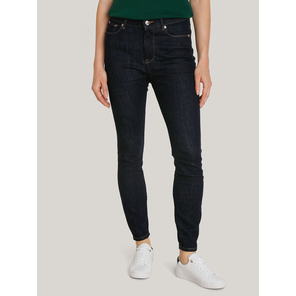 TOMMY HILFIGER - JEAN IM HARLEM U SKINNY HW A LOALA