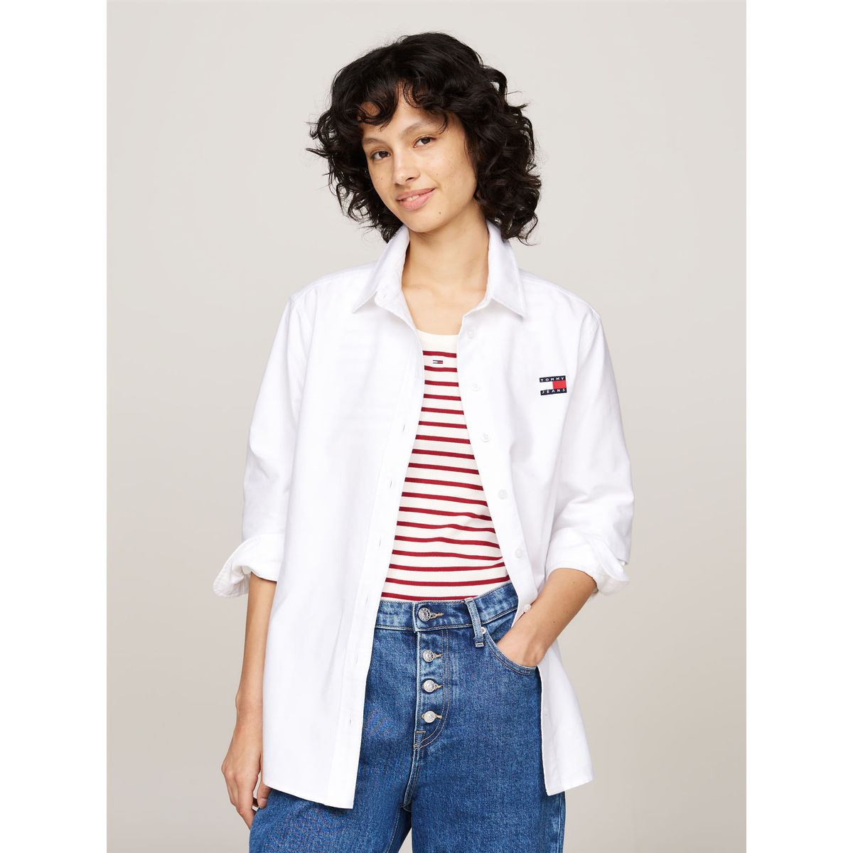 TOMMY HILFIGER - BLUSA TJW RLX BADGE SHIRT