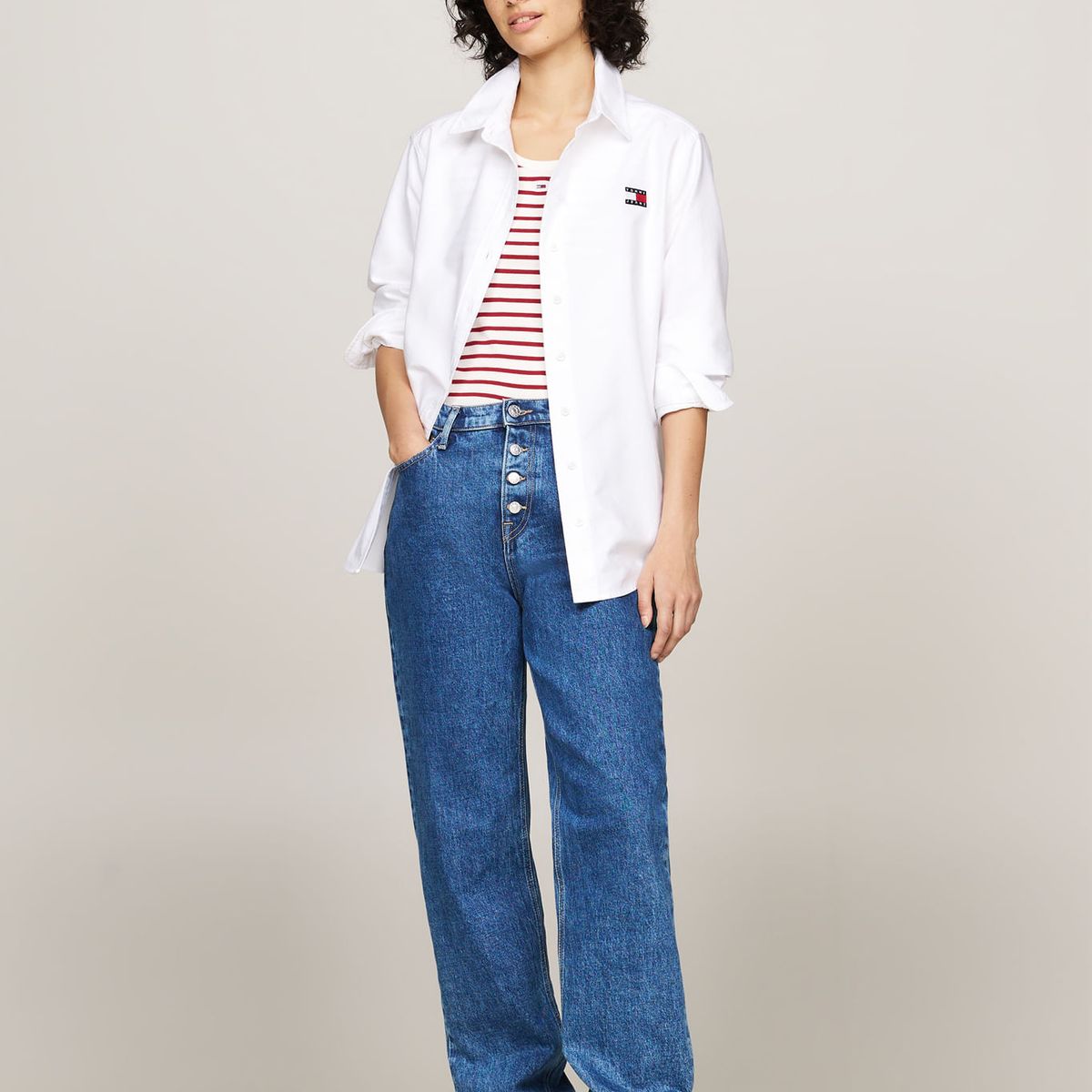 TOMMY HILFIGER - BLUSA TJW RLX BADGE SHIRT